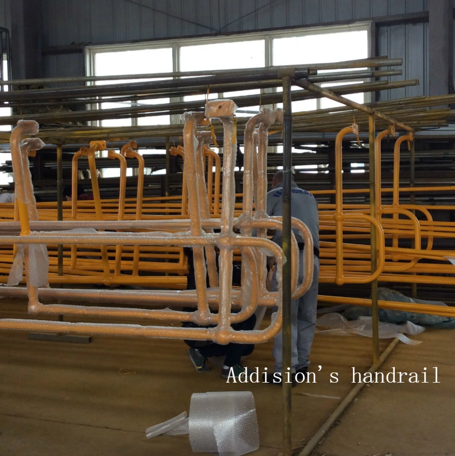 Monowills Handrail Safety Railing "Ball & Tube" Stanchion System Functional Handrail