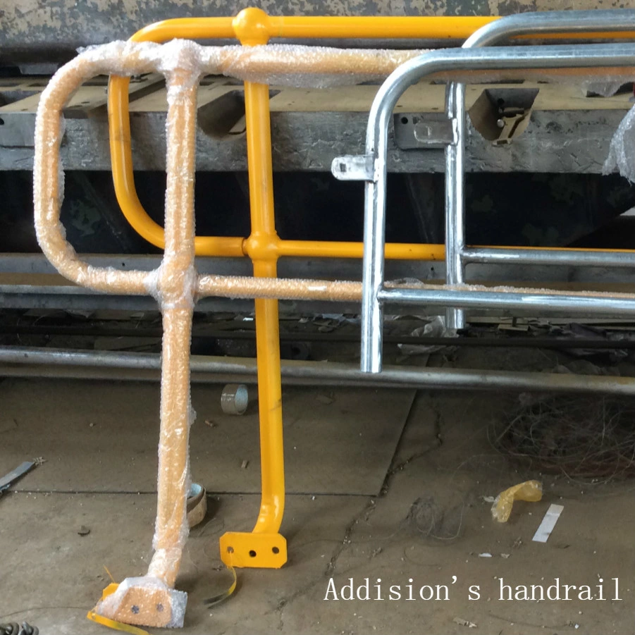 Monowills Handrail Safety Railing "Ball & Tube" Stanchion System Functional Handrail