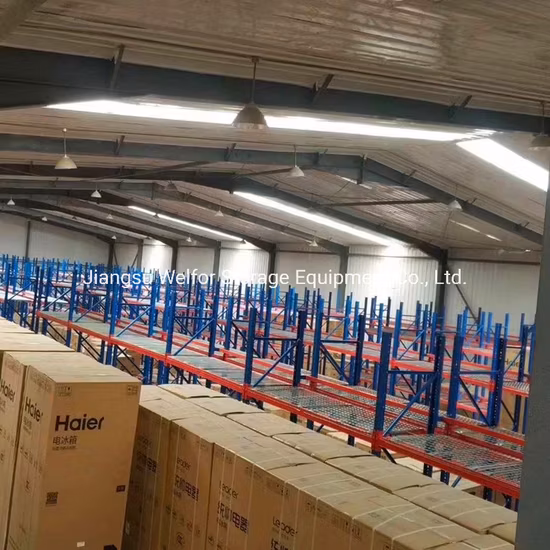산업용 창고 보관 솔루션을 위한 고강도 강철 선택적 팔레트 랙
