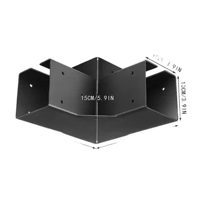 튼튼한 고품질 강철 3방향 4X4 6X6 금속 퍼걸러 브래킷