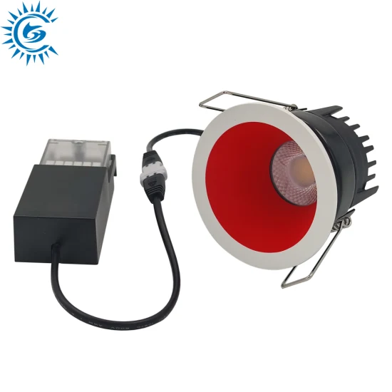 OEM 5W 6W 7W 8W 10W 3CCT 인테리어 디머 블 방수 IP65 Firerated LED COB 스포트라이트 LED 통